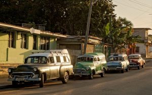 Shared cabs in Cienfuegos (Cuba 2020)