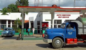 Gas station in Cuba (2020)