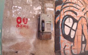 Public phone in Centro Habana